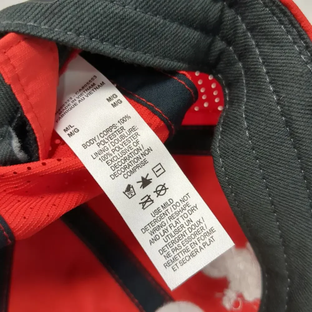 Nike Baseball Cap Red L Paris 2024 Olympics Coca-Cola Dri-FIT Strapback Hat